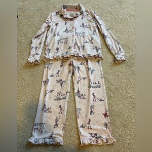 Laura Ashley Pink Pajama Set NWOT